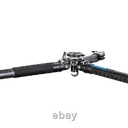 Leofoto LV-284C Manba LV Video Head System Flip Lock Carbon Fibre Tripod 10kg