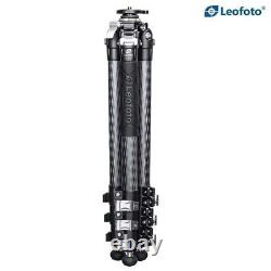 Leofoto LV-324C Carbon Fiber Video Tripod with Center Column