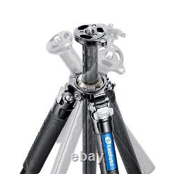 Leofoto LV-324C Manba LV VideoHead Flip Lock CarbonFibre Tripod & BV-10 Vid Head