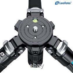 Leofoto LVM-324C 4-Section Carbon Fiber Video Tripod with 75mm Bowl