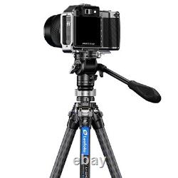 Leofoto LY Video Head LY-224C&BV-0R&LB-38 (Black) 10 Layer Carbon Tripod 3kg