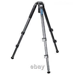 Leofoto Manba LVM Video Head System LVM-323C Flip Lock Carbon Fibre Tripod