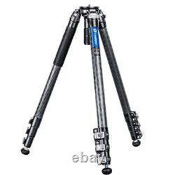 Leofoto Manba LVM Video Head System LVM-324C Flip Lock Carbon Fibre Tripod