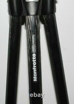 Manfrotto 055MF3 MagFiber 3 Section Tripod With486RC2 Head. No Camera Adapt Used