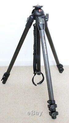 Manfrotto 055MF3 magnesium and carbon fibre tripod with carry strap