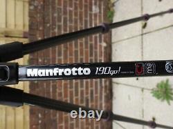 Manfrotto 190go carbon fiber tripod, excellent condition, very lightly used