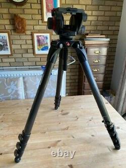 Manfrotto 504HD Head with535 2-Stage Carbon Fiber Tripod System