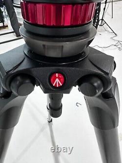 Manfrotto 536 MPRO Heavy Duty Carbon Fiber Tripod WITH Fluid Head MVH502AH