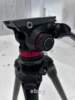 Manfrotto 536 MPRO Heavy Duty Carbon Fiber Tripod WITH Fluid Head MVH502AH