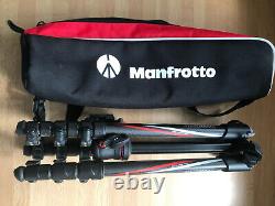 Manfrotto Befree Carbon Fiber Camera Tripod + Case + Ball Head + Quick Release