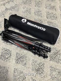 Manfrotto Befree Carbon Fibre Tripod (MKBFRC4-BH) Black+Ball Head No plate+Bag