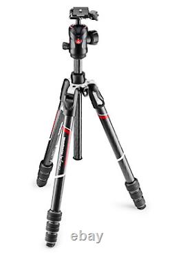 Manfrotto Befree GT Carbon Fibre Tripod with Ball Head Black (MKBFRTC4GT-BH)