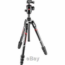 Manfrotto Befree GT MKBFRTC4GT-BH Travel Carbon Fiber Tripod with 496 Ball Head