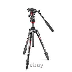 Manfrotto Befree Live Carbon Fiber Video Tripod Kit with Twist Leg Locks