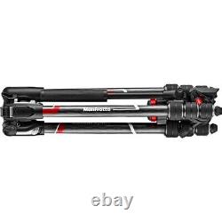 Manfrotto Befree Live Carbon Fiber Video Tripod Kit with Twist Leg Locks