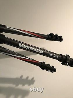 Manfrotto Befree MKBFRTC4BHUS Carbon Fiber Travel Tripod Black