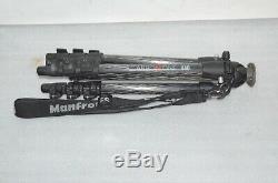 Manfrotto Bogen Carbon Fiber One 440 Tripod with 3444 head DSLR Portable