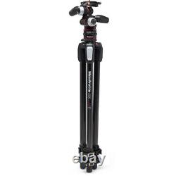 Manfrotto MT055CXPRO3 Carbon Fiber Tripod + MHXPRO-3W Head & Move Quick Release