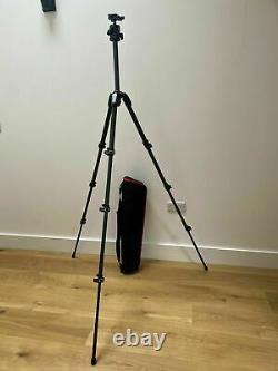 Manfrotto MT055CXPRO4 4 Section Full Carbon and Magnesium Tripod, Mint