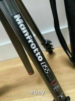 Manfrotto MT055CXPRO4 4 Section Full Carbon and Magnesium Tripod, NEW NOT USED