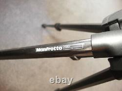 Manfrotto carbon fibre tripod 732cy, ball head mount. 1x QRplate. 484RC2