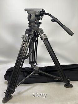 Miller Arrow 25 with 2 stage Carbon fibre tripod legs and bag