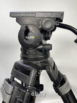 Miller Arrow 25 with 2 stage Carbon fibre tripod legs and bag