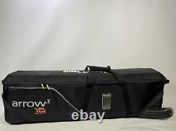 Miller Arrow 55 Carbon fibre 2 stage legs + wheeled case Miller Arrow X 16 CB