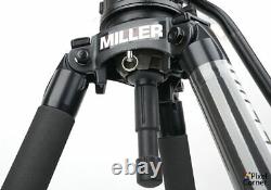 Miller Arrow X3 Fluid video head Solo 100 carbon fibre legs 19KG (like Sachtler)