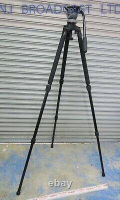 Miller DS10 tripod with SOLO carbon fibre legs and carrying bag ref 4