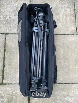 Miller Tripod ARROW 25 2 stage carbon legs, mid spreader and carry case