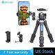 Mini Tripod Portable Compact Carbon Fiber Travel Tripod Desktop With Ball Head