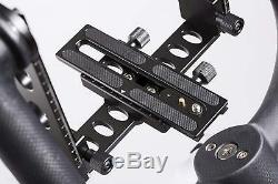 Movo GH1000 Carbon Fiber Double Gimbal Tripod Head with Arca-Swiss Release Plate