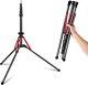 Neewer 220cm Portable Travel Tripod Light Stand Carbon Fiber&180°reversible Legs