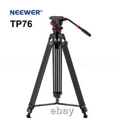 NEEWER TP76 Carbon Fibre Tripod with Hydraulic Head 197CM Professional Video