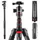 Neewer Upgraded 80.7''carbon Fiber Tripod&telescopic 2 Section Center Axes