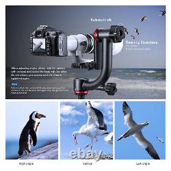 Neewer GM100 Heavy Duty Carbon Fiber Gimbal Tripod Head with Quick Release Plate