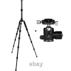 Novo Helix T50 Carbon Fibre Travel Tripod + Friction Control Ballhead Kit