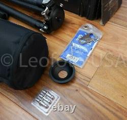 Open Box Leofoto LM-324CL Long Tripod with Video Bowl and Case