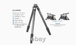 Open Box Leofoto Ranger LS-284CEX Leveling Base Tripod with BagMax Height 58