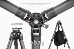 Open Box Leofoto Ranger LS-284CEX Leveling Base Tripod with BagMax Height 58