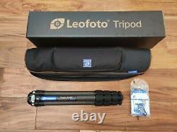 Open BoxLeofoto LS-284C Professional Carbon Fiber Tripod with Bag