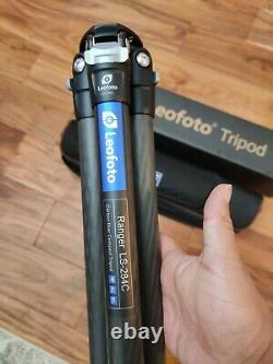 Open BoxLeofoto LS-284C Professional Carbon Fiber Tripod with Bag