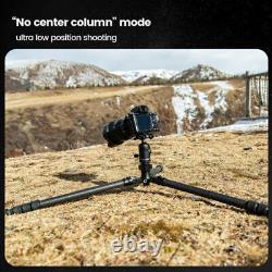 Open Fotopro Sherpa Plus Carbon Fiber Camera Tripod Monopod with Ball Head(Grey)