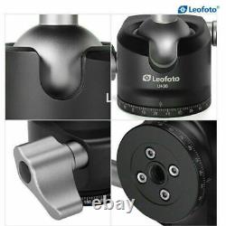 Open, Leofoto LS-284C Camera Tripod LH-30 Ball Head Carbon Fiber with Case