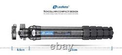 Open, Leofoto LS-285C Tripod + LH-36 Ball Head Carbon Fiber Center Column DC-282C