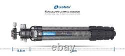 Open, Leofoto LS-324C Carbon FiberTripod LH-40 Ball Head & DC-282C Center Column
