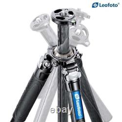 Open Leofoto LV-324C+BV-10 Carbon Fiber Video Tripod Kit with Center Column