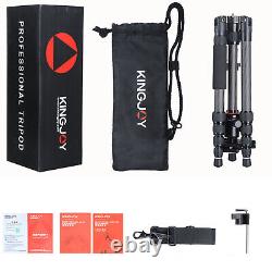 Professional Carbon Fiber Tripod 5 Sections Monopod with Ball Head For SLR Camera