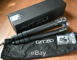 REAL Gitzo GT5540LS Series 5 Long 6X Carbon Fiber 4-Section G Lock Tripod w BOX